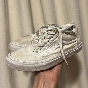 VANS white size 4